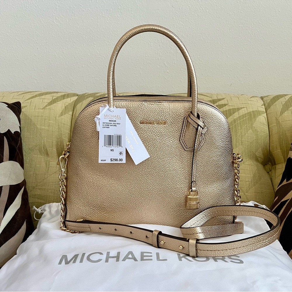 Michael Kors Mercer Large Dome Satchel